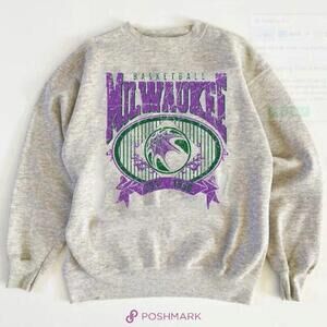 Retro Basketball Milwaukee Bucks Unisex Sweatshirt Retro Teresafarnell55